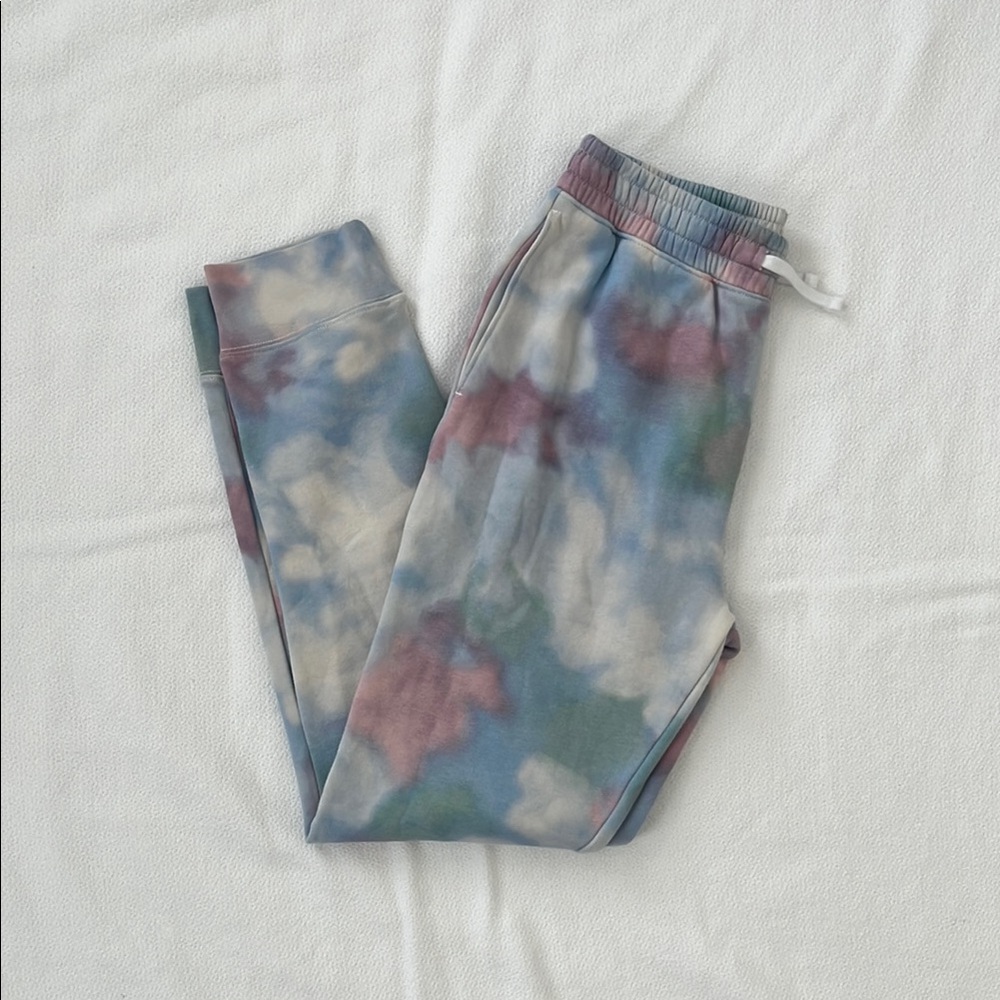 NWT abercrombie kids tie dye sweatpants size 15/16 girls